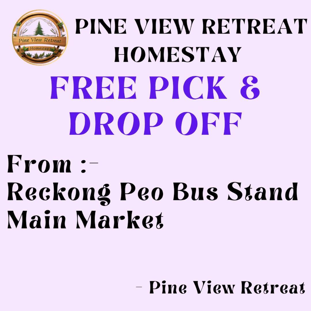 Pine View Retreat Homestay Kalpa Kültér fotó